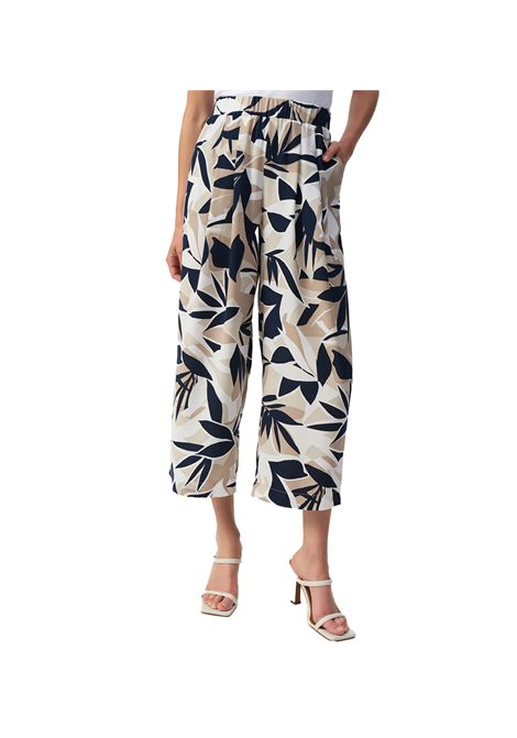Pantalone Joseph Ribkoff donna 251072 Fantasia stampa fantasia a foglie ampio elastica JOSEPH RIBKOFF | Pantaloni | 2510722539